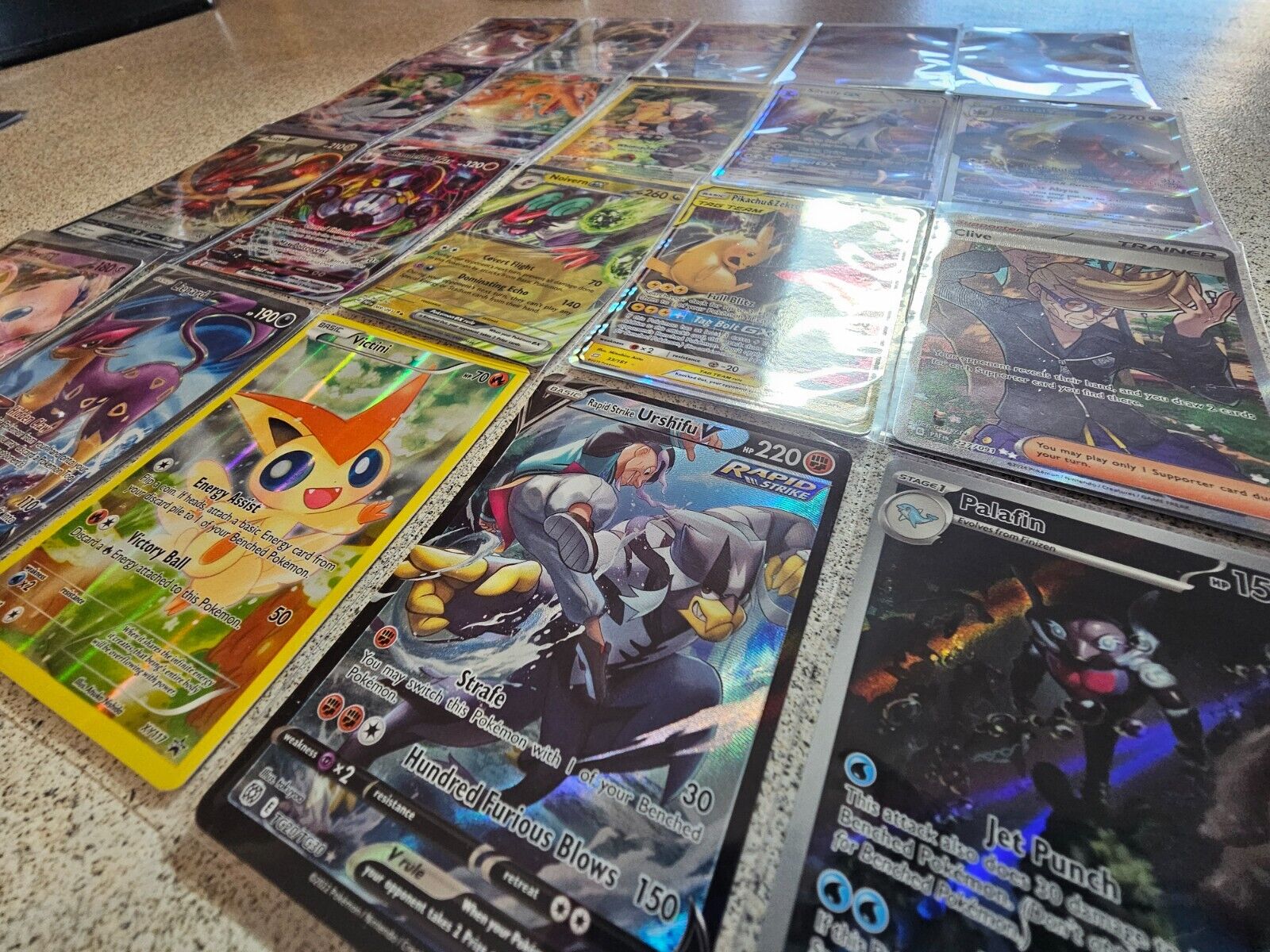 500 Pokemon Cards Bulk Lot Bundle | 3x Ultra Rare | 50x Shiny | Aussie Operated image 0