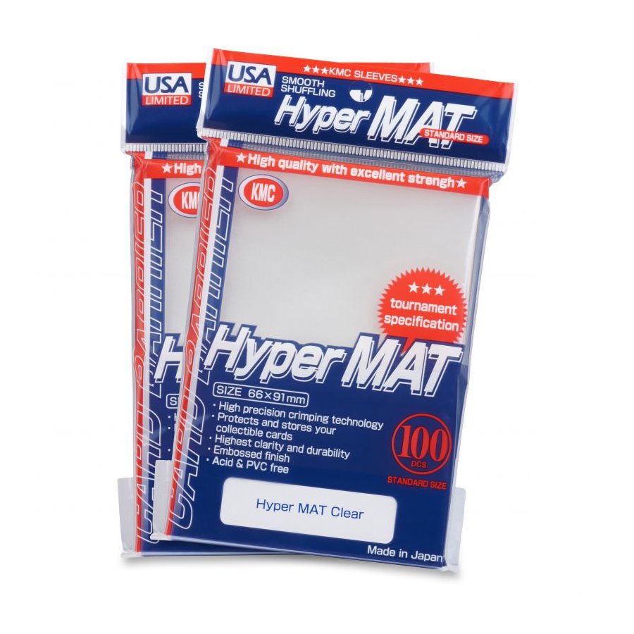 KMC: Sleeves – Hyper MAT: Clear image 0