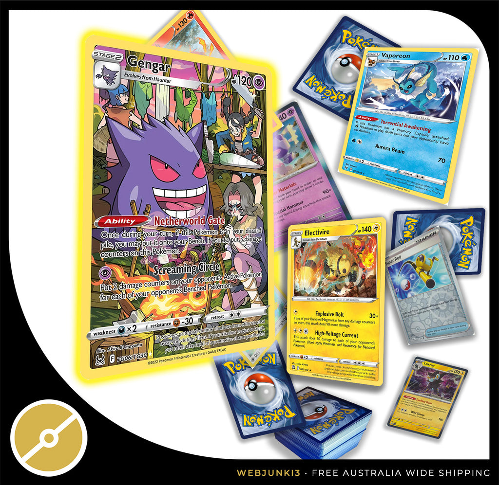 200 Pokemon Cards Bulk Lot Bundle | 1x Alternate Ultra Rare | 24x mix Shiny/Holo image 4