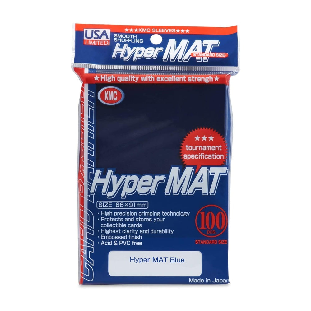 KMC: Sleeves – Hyper MAT: Blue image 0