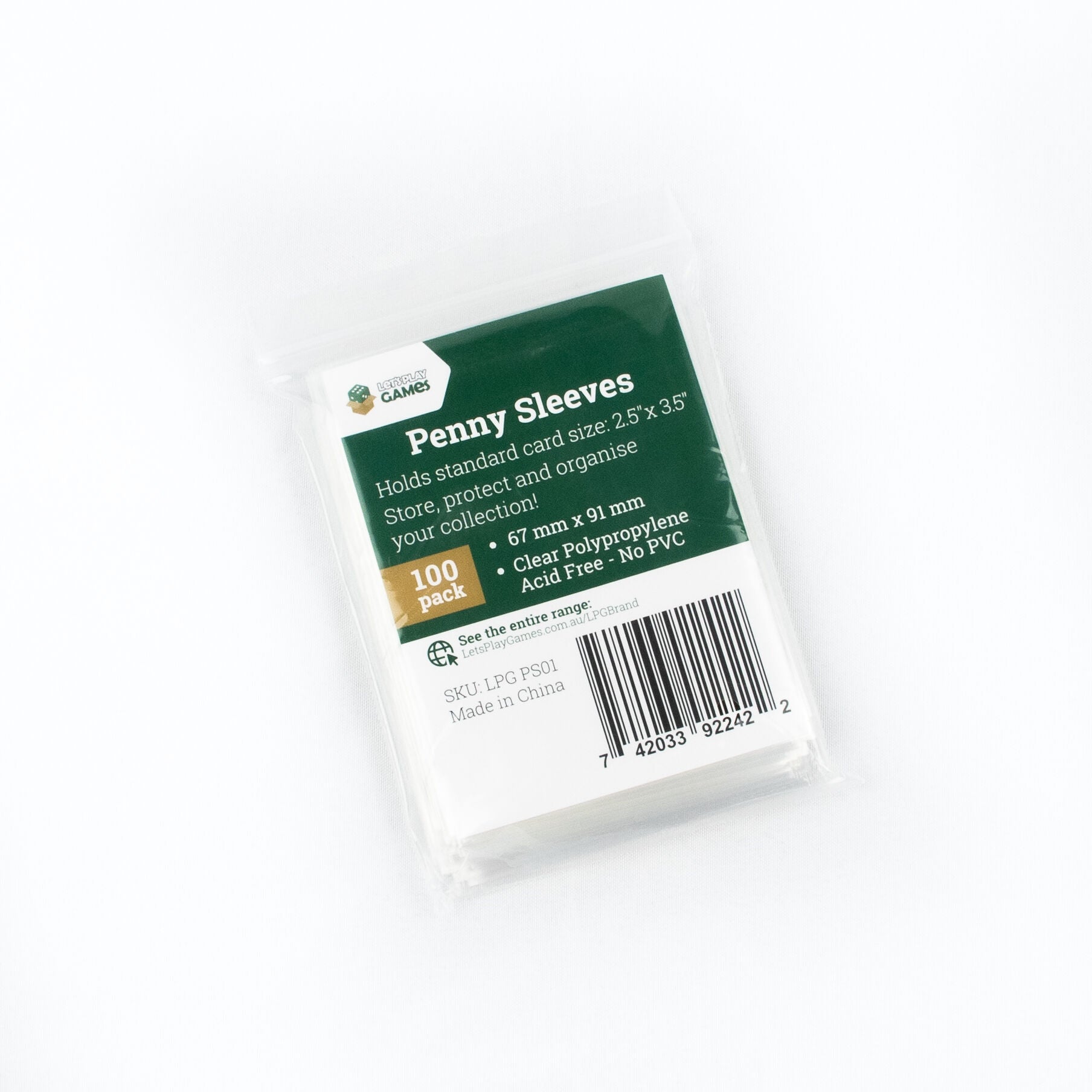 4x - LPG Essentials Penny Sleeves (400) image 0