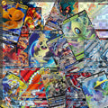 50 Pokemon Cards Bulk Lot Power Bundle | 9x Mix of Holo/Rares/Shiny image 0
