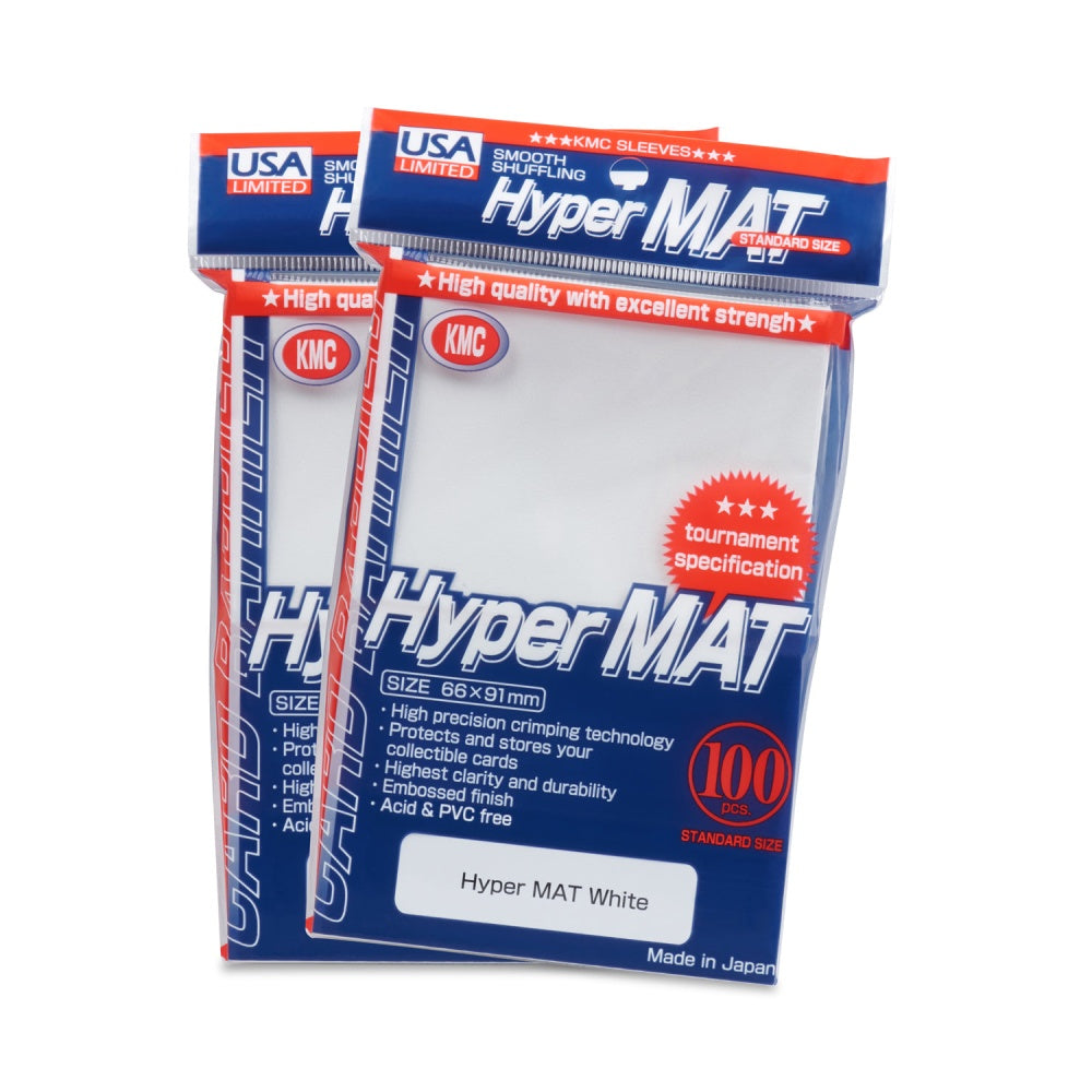 KMC: Sleeves – Hyper MAT: White image 0