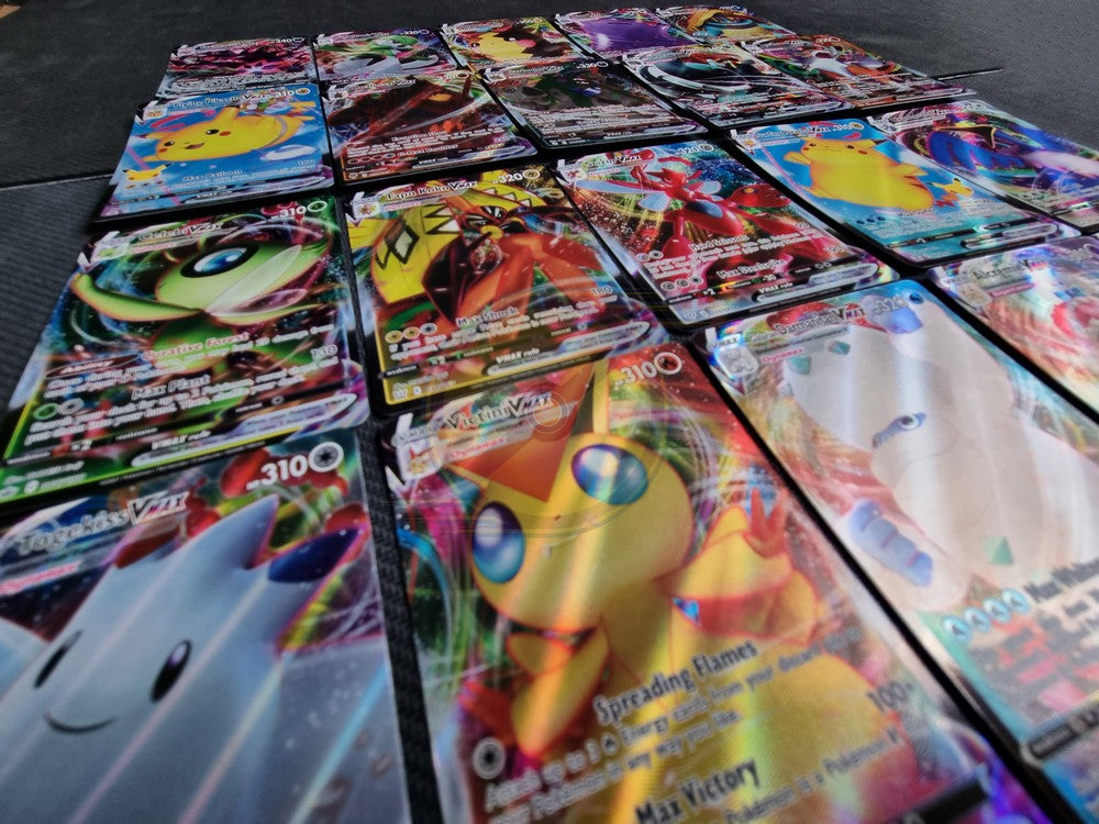 150 Cards Power Bundle | 1x Ultra Rare VMAX | 16x Rare/Holo/Shiny image 1